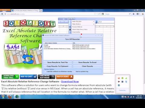 Record All Web Sites Visited Software