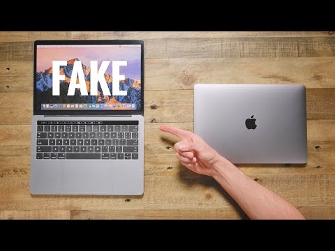 $50 Fake MacBook Pro vs $1,500 MacBook Pro