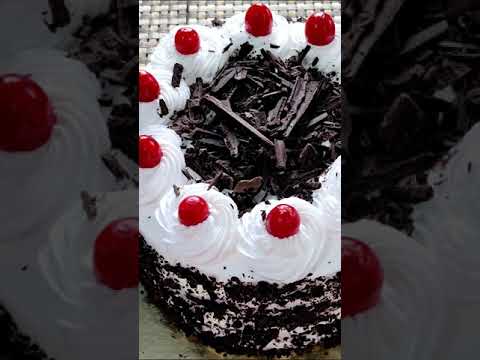 Black Forest Cake for Birthday #Blackforest #Birthday #Cake #youtube #Shorts