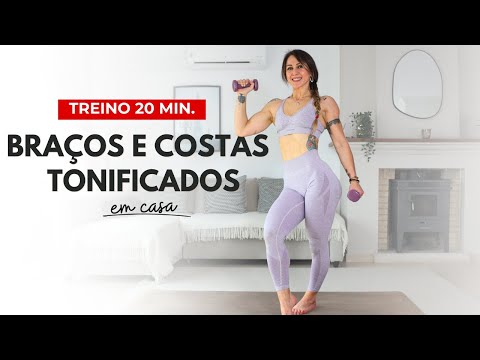Perfect Workout to Tone Your Arms and Back at Home - 20 min.