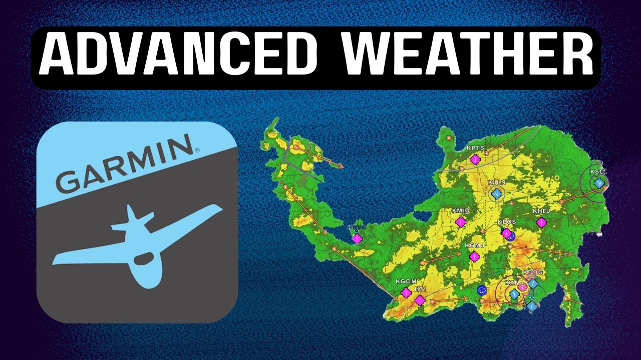 Garmin Pilot Weather Features Explained - Complete Guide for Pilots