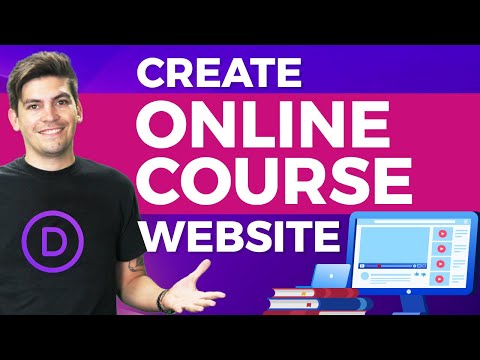 Part of a video titled How To Create An Online Course LMS Website With Wordpress ...
