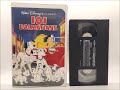 Full VHS Tape 101 Dalmatians 1992 VHS From Eithan Perry