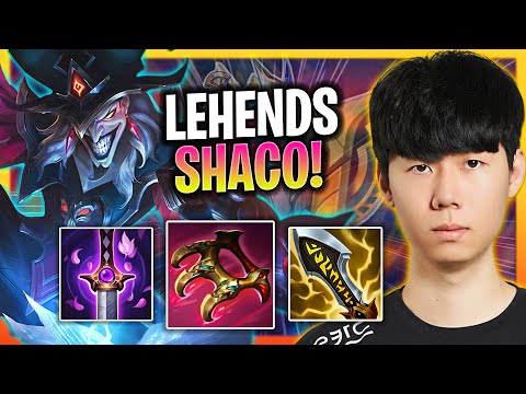 LEHENDS TRIES SOME SHACO SUPPORT! | GEN Lehends Plays Shaco Support vs Bard!  Season 2024