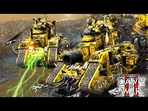 New Update: ORKS Mega Units vs Aeldari! - Astartes Mod | Warhammer 40K: Dawn of War 2: Retribution