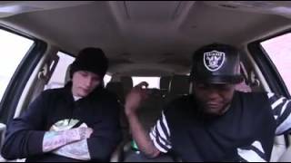 Machine Gun Kelly &amp; DubO Freestyle in the Car