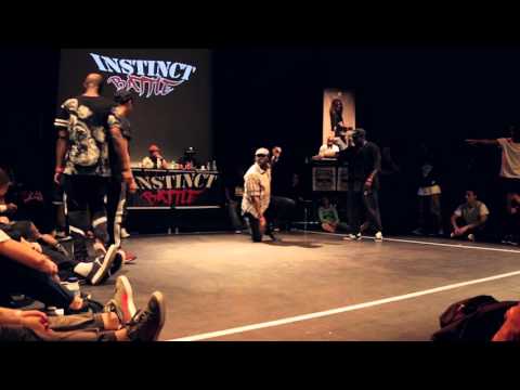 Instinct Battle 4 - Quart de final HipHop - Joyson & Kantyn VS Steve le long & Oz