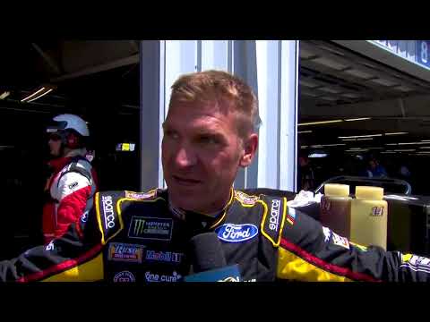 Fire ignites underneath Bowyer's car at Watkins Glen
