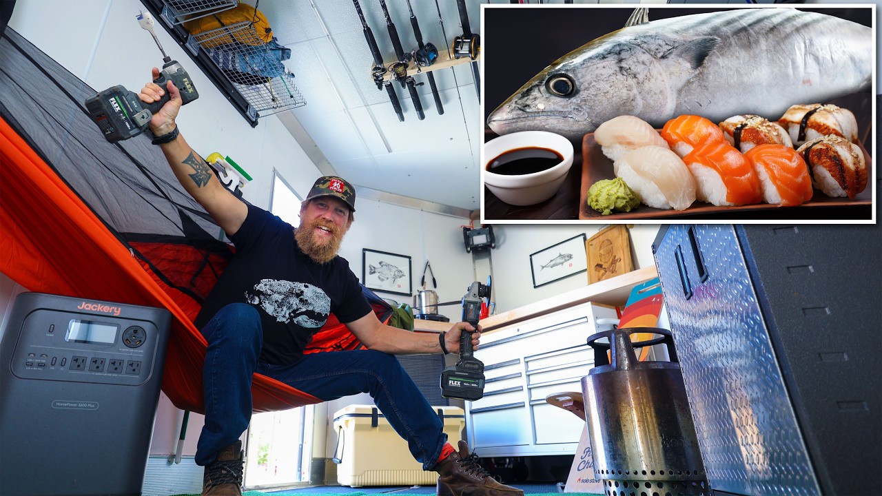 Cape Cod Catch & Cook Stealth Camper Build 3