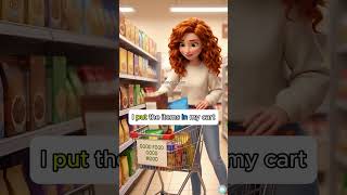 Learn English at the Supermarket 🛒 | Real-Life Actions & Phrases (Slow & Clear for Beginners)