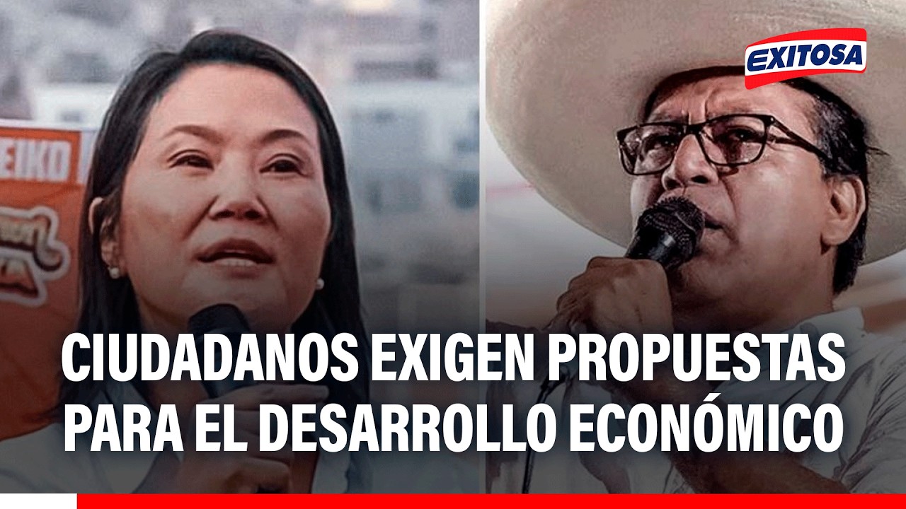 🔴🔵 Ciudadanos exigen a candidatos propuestas para el desarrollo económico
