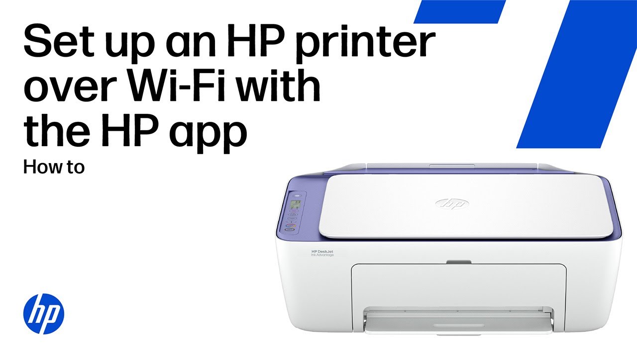 Set up an HP printer over a wireless network with the HP app | HP Support