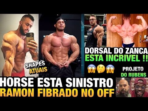 HORSE E RAMON MOSTRAM SHAPES ATUAIS - ZANCA MOSTRA DORSAL INCRIVEL - NOVO PROJETO DO RUBENS