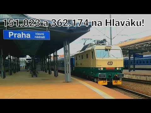 151.023 a 362.174 na hlavním nádraží 28.5.2022