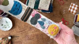 slow stitch scroll