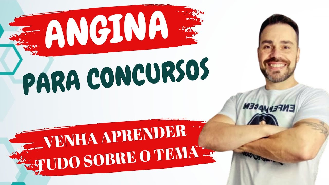 ANGINA para concursos -  FIQUE FERA