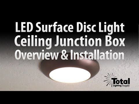 Sylvania Ultra LED Disc Light for Ceiling Lighting Overview & Install
