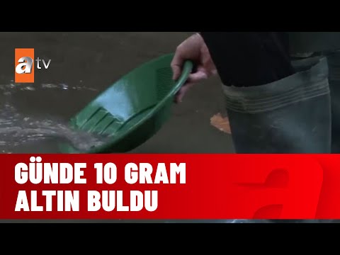 Bursa’da derede altın arıyorlar   - Atv Haber 17 Eylül 2021