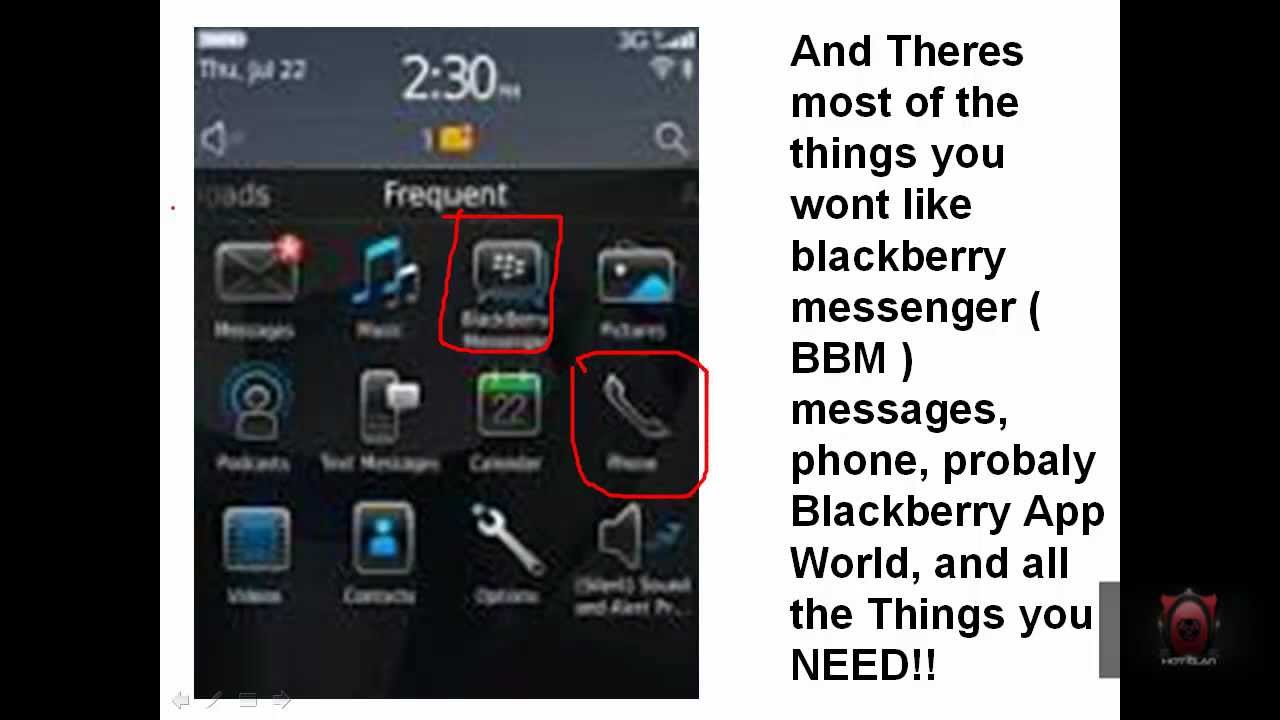 Very Basic BLACKBERRY tutorial | BBM | series ep1