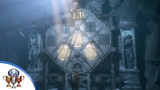 Uncharted 4 Trials and Tribulations - Bucket and Cross Trial Puzzle (Solve in 10 Moves or Less)