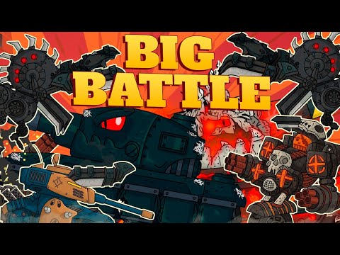 Tank Battle: Mega Battle of Ram and Mons - Cartoons about tanks
