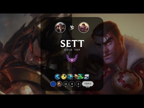 Sett Top vs Jayce - EUW Master Patch 13.18