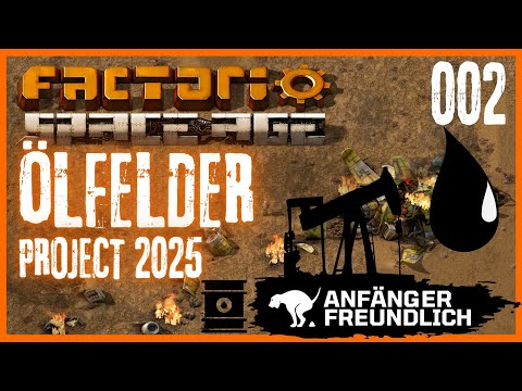 Factorio Space Age • My best reboot ever?! | Oil, trains & chaos. Gameplay German #002