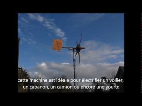 comment construire une petite eolienne