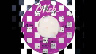Major Lance  -  I gotta get away