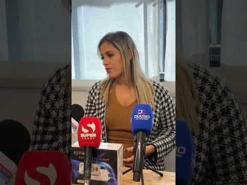 Naila conversa com a imprensa e fala sobre momentos antes do trágico acidente em Imbé de Minas