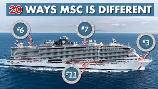20 lessons after cruising MSC for the first time