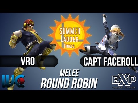 Summer Ladder Finale - Vro (Falcon) vs. Captain Faceroll (Sheik) Melee Round Robin
