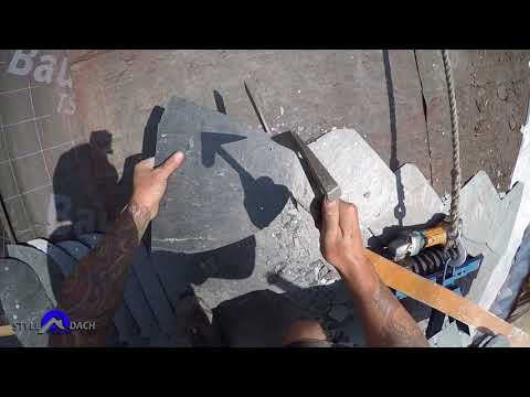 Eingehende Schieferkehle - Schiefer Schuppendeckung in Gernsbach - Theis Böger