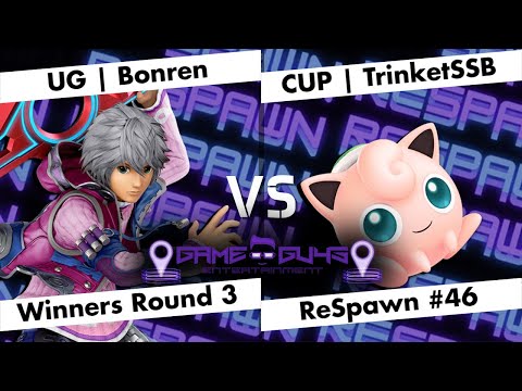 UG | Bonren (Shulk, Joker, Zelda) vs CUP | TrinketSSB (Jigglypuff) - WR3 - ReSpawn #46
