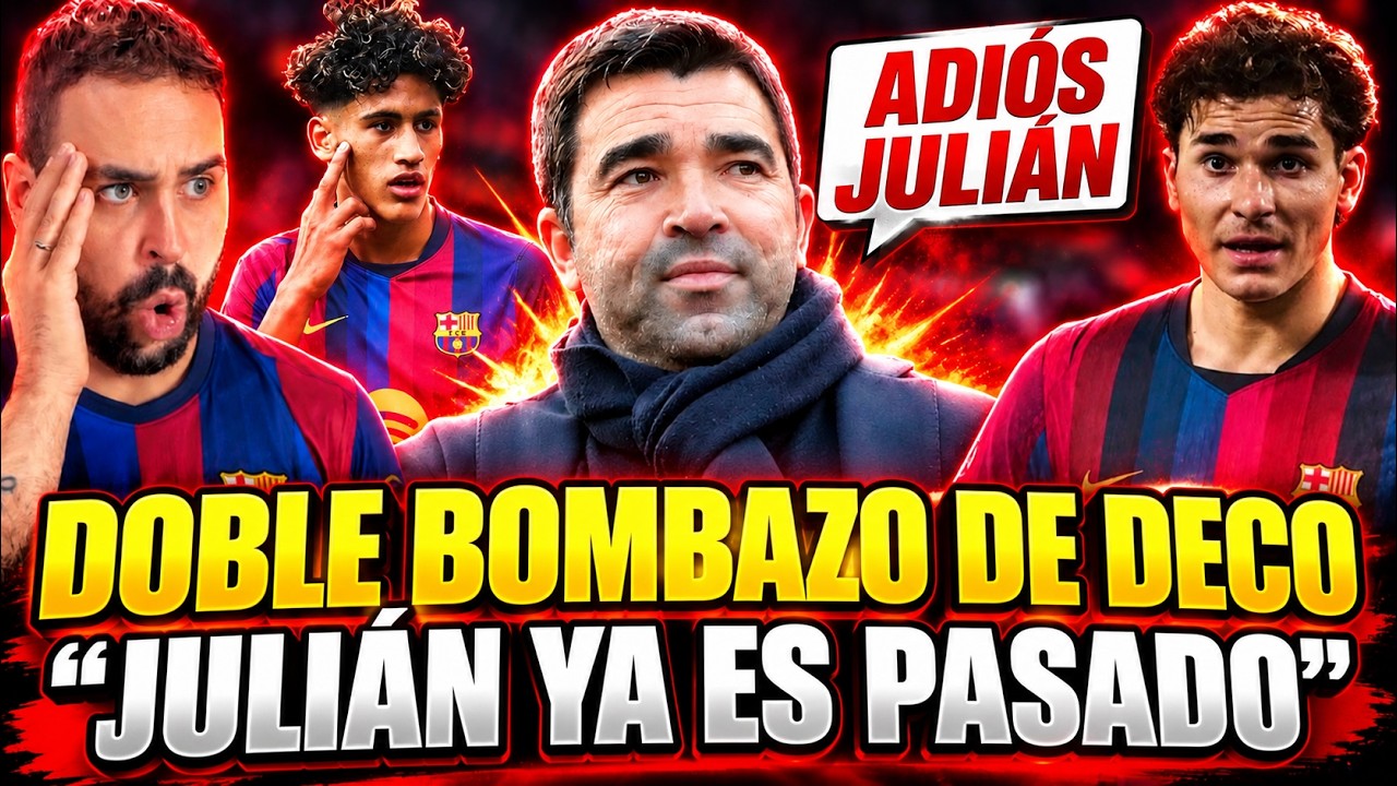 💣DOBLE BOMBAZO de DECO: "JULIÁN ÁLVAREZ es PASADO" ¿Se ACABÓ? - Y CONFIRMA lo de JJ GABRIEL