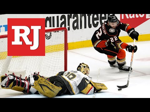 Golden Knights edge out Ducks in overtime, 3 2