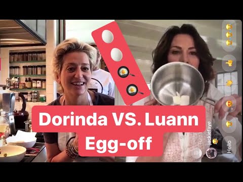 Egg Cook-Off with Luann The Real Housewives of New York #rhony #bravo