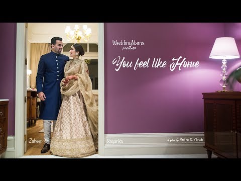 Sie fühlen sich wie zu Hause | Hochzeitsfilm von Sagarika Ghatge und Zaheer Khan