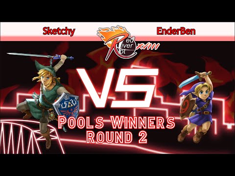 Super Red River Riot XVIII - Pools WR2 - Sketchy (Link) vs EnderBen (Young Link)