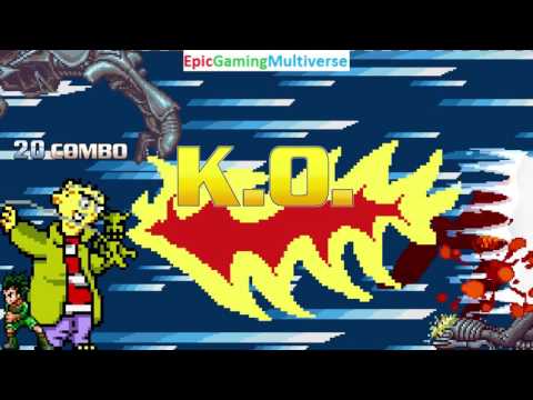 The Alien Queen And Mole Man VS Gon Freecss And Ed In A MUGEN Match / Battle / Fight