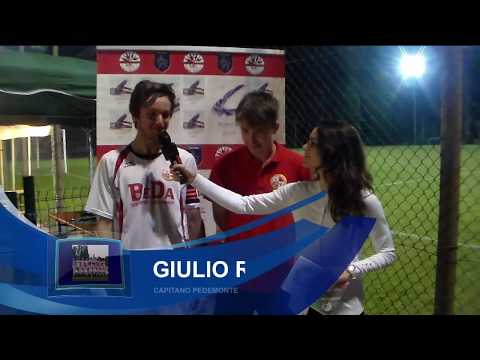 Trofeo Marcy MMD2018 - Interviste Juniores Pedemonte VS Corbiolo