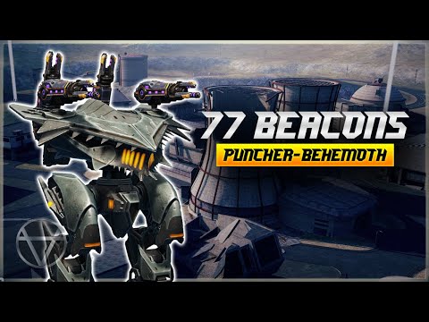 [WR] 🔥 77 Total Beacons ft. Puncher Behemoth – Mk3 Gameplay | War Robots