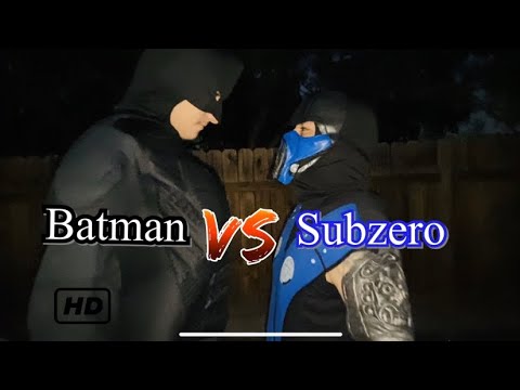 BATMAN VS SUBZERO (DC VS MORTAL KOMBAT)