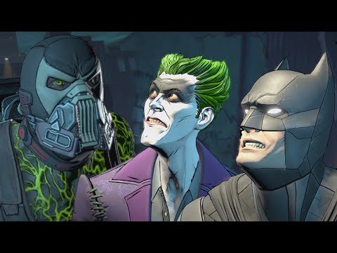 Batman and Vigilante Joker Vs The Agency and Bane - Batman: The Enemy Within