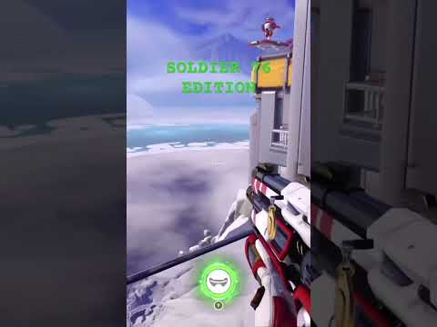 Which Heroes Can Get Around The Practice Range? pt.16 #overwatch2 #gaming #overwatchclips #overwatch