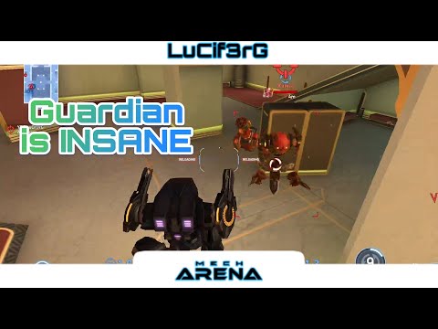 OG Guardian Disc Launcher 12+8 || 2vs2 Gameplay E170 || Mech Arena