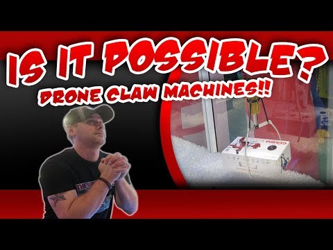Drone in a claw machine, Playing for a Drone as well as winning 36 bonus balls on Monster Drop