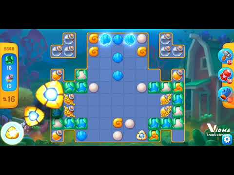 Fishdom. 5848 level no boosters and diamonds - 21 move