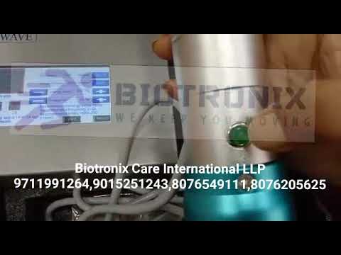 Biotronix Full Body 7 Heads ED Treatment Physiotherapy Shockwave Therapy Lattice Ballistic Shockwave