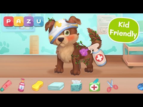 Pet Doctor - Animal Care - Help the vet take care of the animals - treat, heal and cure the pets! - YouTube